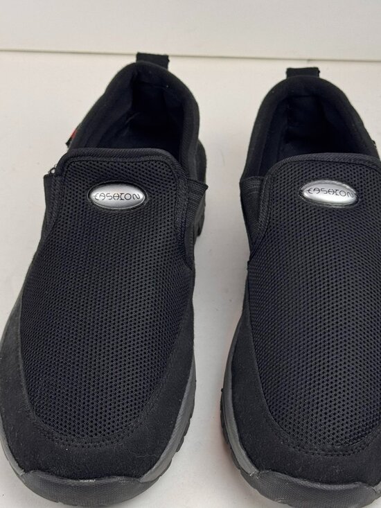 Other - Unbranded Men Black Slip-On Outdoor Walking Shoes Casual Sneakers US Sz 12/EU 46